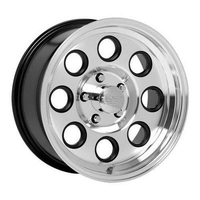 Black Rock Yuma 908M, 17x8 Wheel with 5 on 5.5 Bolt Pattern - Machined with Clear Coat- 908M785545